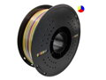 FIBER3D Filamenty PLA SILK Tri color 1 kg  - trojfarebný filament