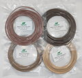 Vzorka FIBER3D Wood - drevený filament 1,75 mm 10 m