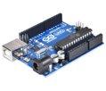 Arduino Uno s káblom USB