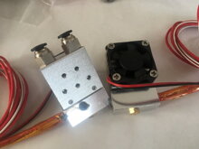 Hotend 2v1 - dvojfarebný hotend