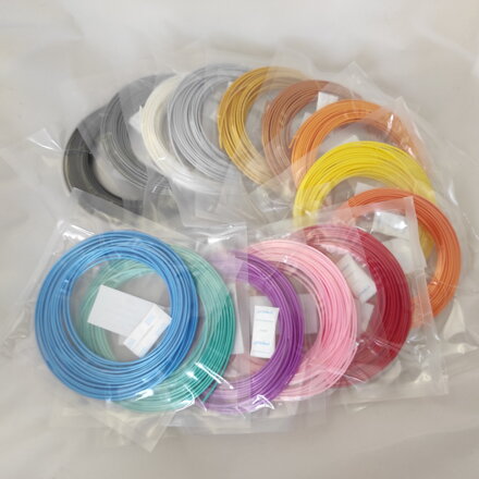 Vzorka FIBER3D PLA Silk - hodvábny filament 1,75 mm 10 m