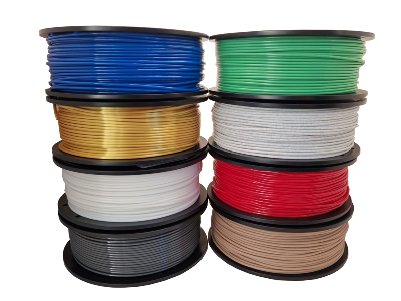 FIBER3D Materiálový Starter Pack 8x0,25 kg