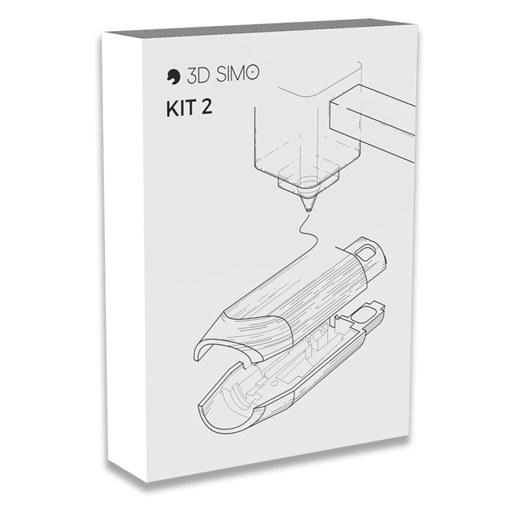 3Dsimo Kit 2 - 3D tla?ené a mechanické sú?asti