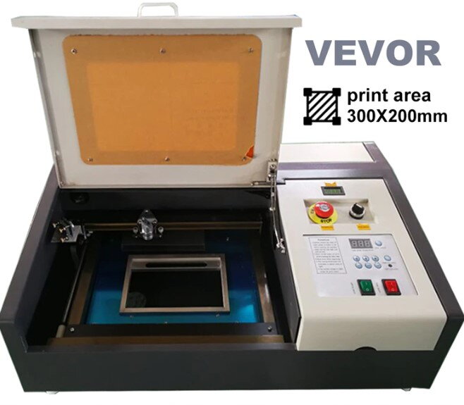 CO2 laserová gravírka 50 W 300 x 200 mm CO2 laserová gravírka 50 W 300 x 200 mm