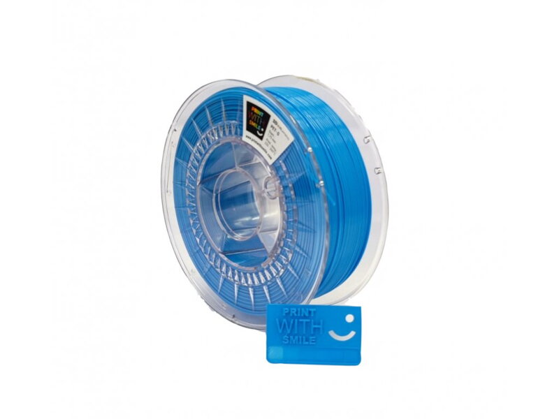 Print With Smile - PET-G - 1,75 mm - CYAN Blue - 1 kg