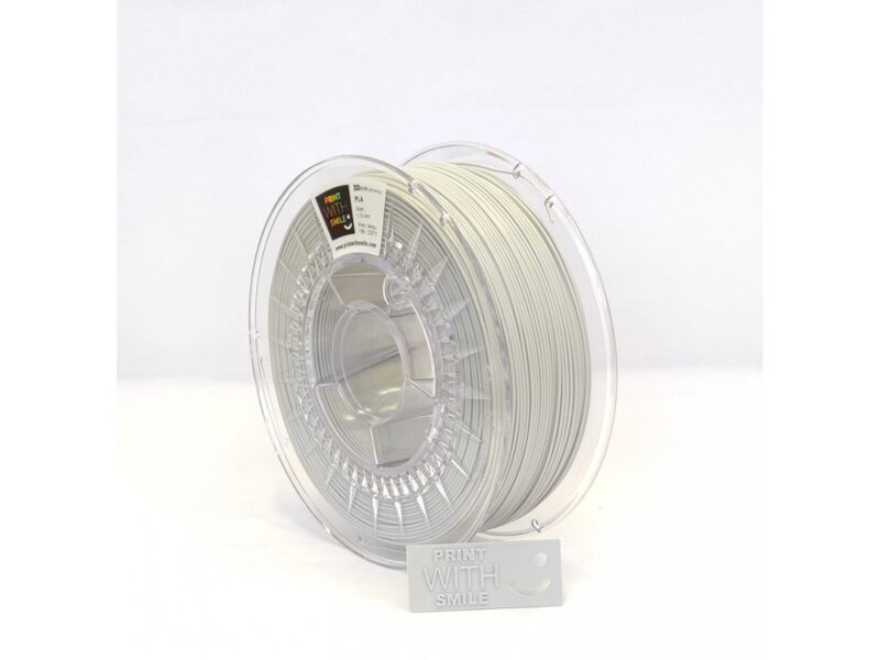 Print With Smile - PLA - 1,75 mm - Cloudy Grey - 1000 g