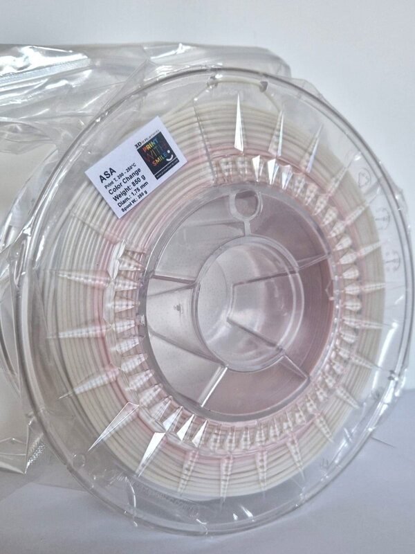 Print with Smile - ASA Color Run - 850 g - 1,75 mm Print with Smile - ASA Color Run - 850 g - 1,75 mm