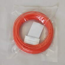 Vzorka Fiber3d PLA Thermo Orange Biely vlákno 1,75 mm 10 m pre 3D pero