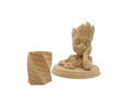 Drevené filament prírodné 1,75 mm Fiberlogy 750g