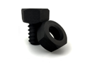 Nylon PA12 + GF15 čierna 1,75 mm 500 g Fiberlogy  so skleneným filamentm