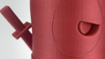 PLA Fibersatin filament Červené semi-matte 1,75 mm Fiberlogy 850g