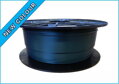 Vlákno-PM PLA tlačí zelená metalika 1,75 mm 1 kg vlákno PM