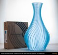 PLA Crystal Clear Island Blue 1,75 mm 750g Fillamentum