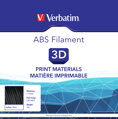 ABS vlákno 1,75 mm čierny doslovný 1 kg