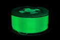 PLA Filament GLOW v tmavo žltej zelenke 1,75 mm spektrum 0,5 kg