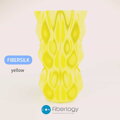 PLA FIBERSILK filament žltý kovové 1,75 mm Fiberlogy 850g