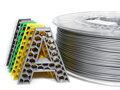 PLA filament SILER - Tmavo šedá perla 1,75 mm  Aurapol 1 kg