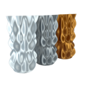 PLA FIBERSILK filament biely perla kovové 1,75 mm filament 850 g