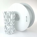 PLA FIBERSILK filament biely perla kovové 1,75 mm filament 850 g