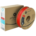 PLA polymax vlákno červené 1,75 mm polymaker 750g