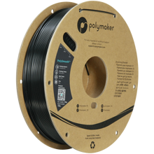 Polysmooth vlákno čierny 1,75 mm polymaker 750g