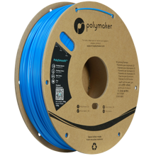 Polysmooth vlákno elektricky modré 1,75 mm polymaker 750g