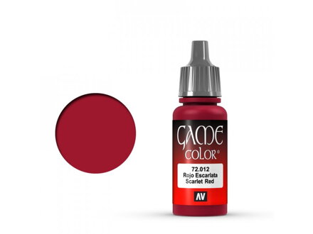 Vallejo Game Color 72012 Scarlet Red (17 ml)