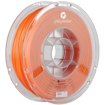 Polyflex TPU95 vlákno Orange 1,75 mm polymaker 750g