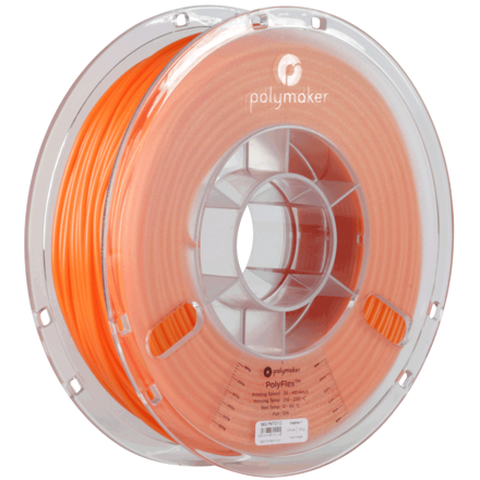 Polyflex TPU95 vlákno Orange 1,75 mm polymaker 750g