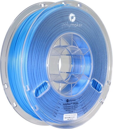 Polyflex TPU95 vlákno modrá 1,75 mm polymaker 750g