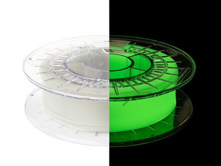 PETG vlákno žiara v tme 1,75 mm spektrum 0,5 kg