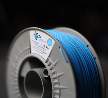 3DLabPrint Polylit 1,0 LW PLA Sky Blue Filament 1,75 mm 3D laboratórium 1 kg