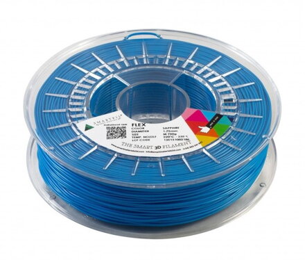 Flex Filament Sapphire Blue 1,75 mm SmartFil Coil: 0,75 kg