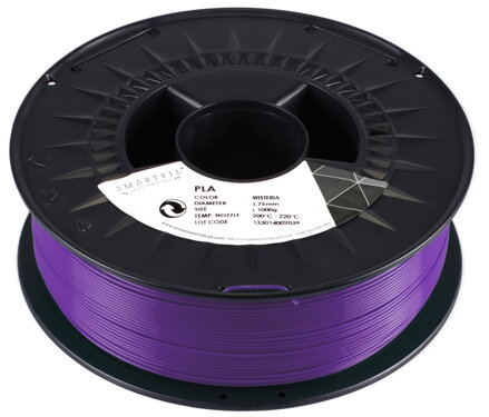 PLA filament fialový Wisteria 1,75 mm Smartfil 1kg