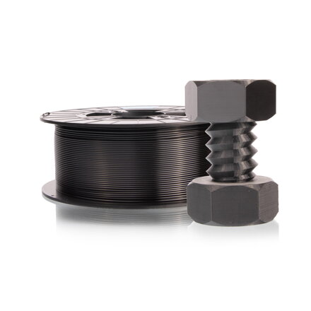 Filament-PM PET-G tlačová struna čierna 1,75 mm 1 kg Filament PM