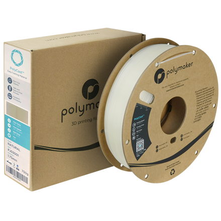 Polycast Filament Natural 1,75 mm polymaker 750g Polycast Filament Natural 1,75 mm polymaker 750g