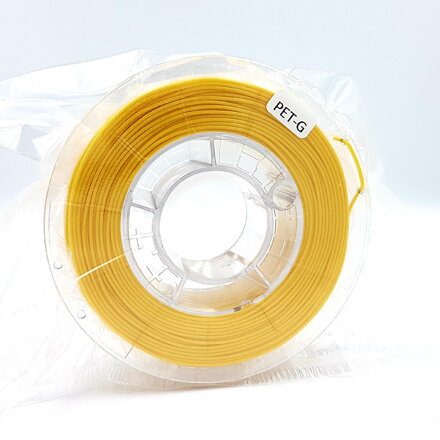 PET-G filament 1,75 mm jasne žltý Devil Design 330g