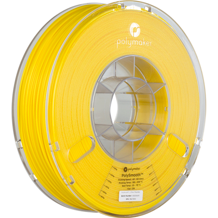 Polysmooth vlákno žltá 1,75 mm polymaker 750g