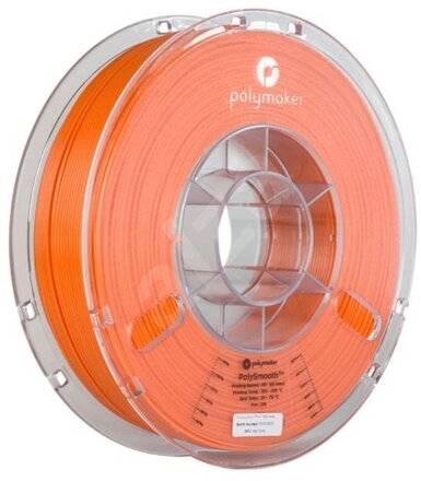 Polysmooth vlákno Orange 1,75 mm polymaker 750g