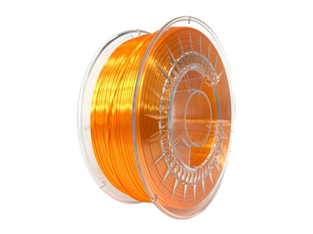 SILK filament jasne oranžový Devil Design 1 kg 1,75 mm