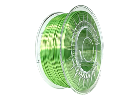SILK filament jasne zelený Devil Design 1 kg 1,75 mm
