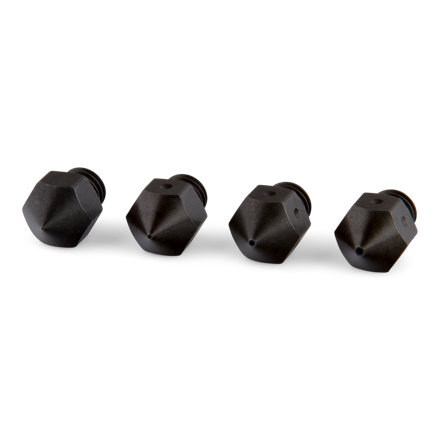 Sada tvrzených trysek MK8 různých velikostí - 4 ks (0.20 mm/0.40 mm/0.60 mm/0.80 mm)