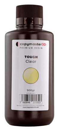 Copymaster3D Odolná UV pryskyřice typu ABS - 500 g - Čirá