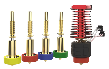 E3D RapidChange Revo™ Voron - 1,75 mm, 12V plně vybavená sada trysek