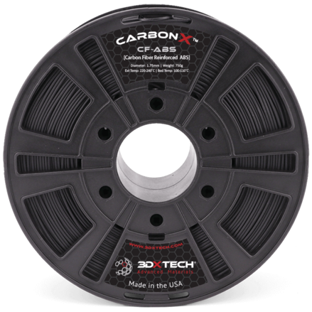 3DXTech CarbonX™ ABS+CF - Černá - 1.75mm - 750g