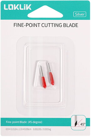 LOKLiK Řezací nůž 45° - Dvojbalení