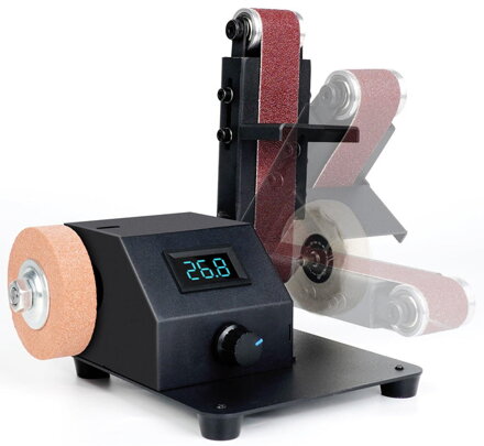 TwoTrees Multifunkční pásová bruska | Plynulá regulace otáček