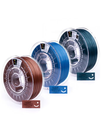 Print with Smile - PLA - 1,75 mm - Metallic Mini Pack - 3x500 G