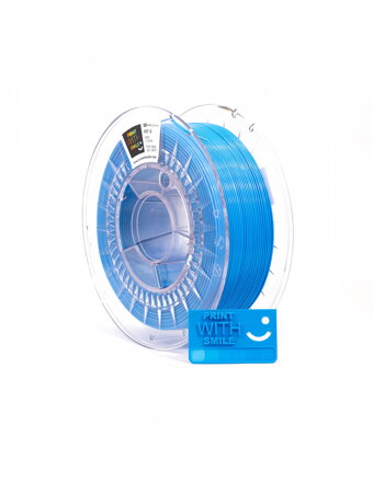Print with Smile - PET -G - 1,75 mm - Cyan Blue - 1 kg