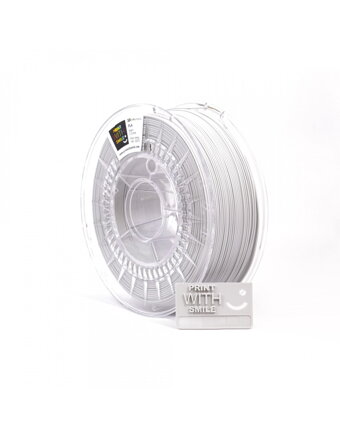 Print with Smile - PLA - 1,75 mm - Cloudy Grey - 500 G
